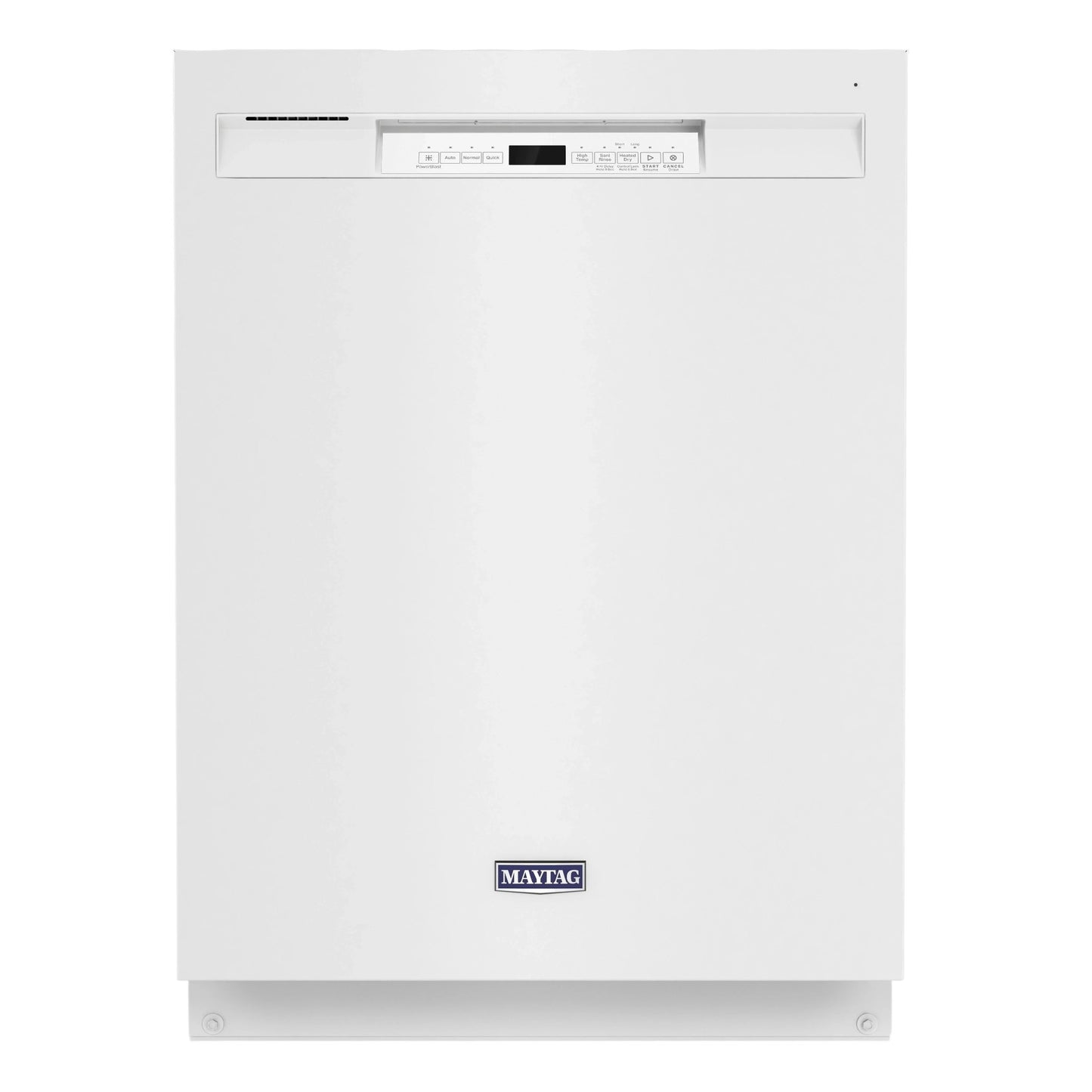 Maytag 24" Front Control Dishwasher with Dual Power Filtration and PowerBlast® Cycle – White