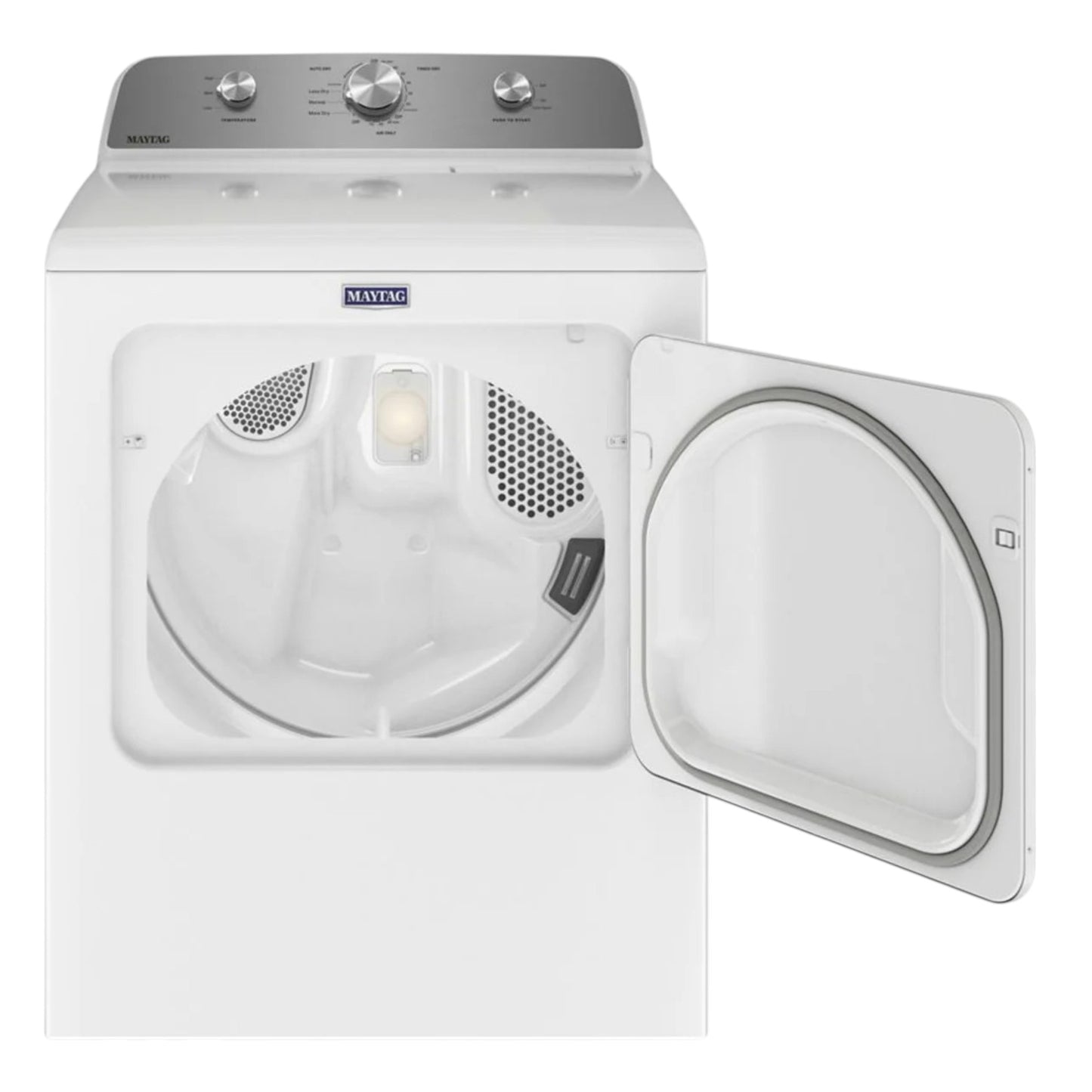 Maytag 7.0 cu. ft. Top Load Gas Dryer with Wrinkle Control and Moisture Sensing – White