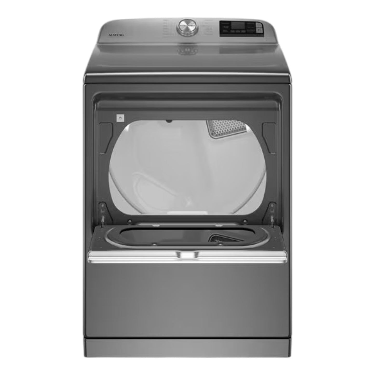 Maytag 7.4 cu. ft. Smart Top Load Electric Dryer with Extra Power – Metallic Slate