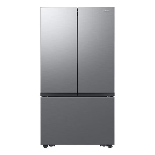 Samsung 27 cu. ft. Counter Depth Mega Capacity 3-Door French Door Refrigerator with Dual Auto Ice Maker – Fingerprint Resistant Stainless Look