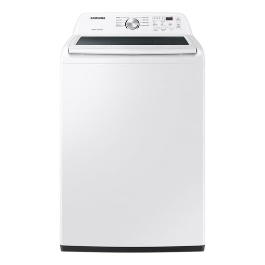 Samsung 4.4 cu. ft. Top Load Washer with ActiveWave™ Agitator and Soft-Close Lid – White