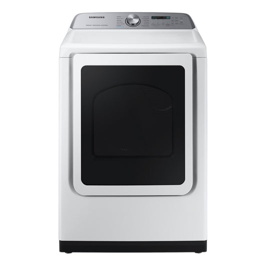 Samsung 7.4 cu. ft. Smart Electric Dryer with Steam Sanitize+ & Sensor Dry – White