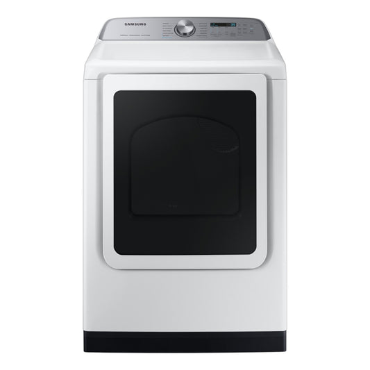 Samsung 7.4 cu. ft. Smart Electric Dryer with Steam Sanitize+ & Sensor Dry – White