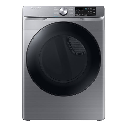 Samsung 7.5 cu. ft. Smart Electric Dryer with Steam Sanitize+ & Sensor Dry – Platinum