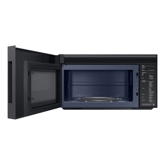 Samsung Bespoke 2.1 cu. ft. Over-the-Range Microwave with Auto Dimming Glass Touch Controls – Fingerprint Resistant Stainless Steel