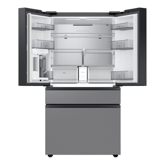 Samsung Bespoke 29 cu. ft. 4-Door French Door Refrigerator with Sphere Ice and Internal Beverage Center™ – Stainless Steel
