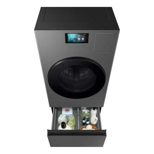 Samsung Bespoke 5.3 cu. ft. AI Laundry Combo All-in-One Washer and Ventless Heat Pump Dryer – Dark Steel