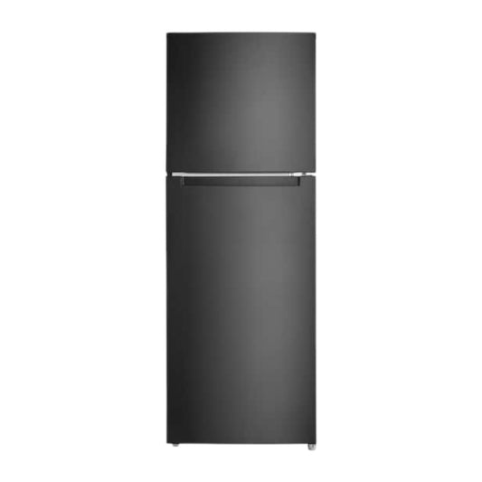 Vissani 10.1 cu ft Top-Freezer Refrigerator with Adjustable Glass Shelves & Reversible Door – Black