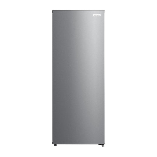 Vissani 7.1 cu ft Upright Freezer with Adjustable Wire Shelves & Manual Defrost – Stainless Steel (MDUFC7SS4)