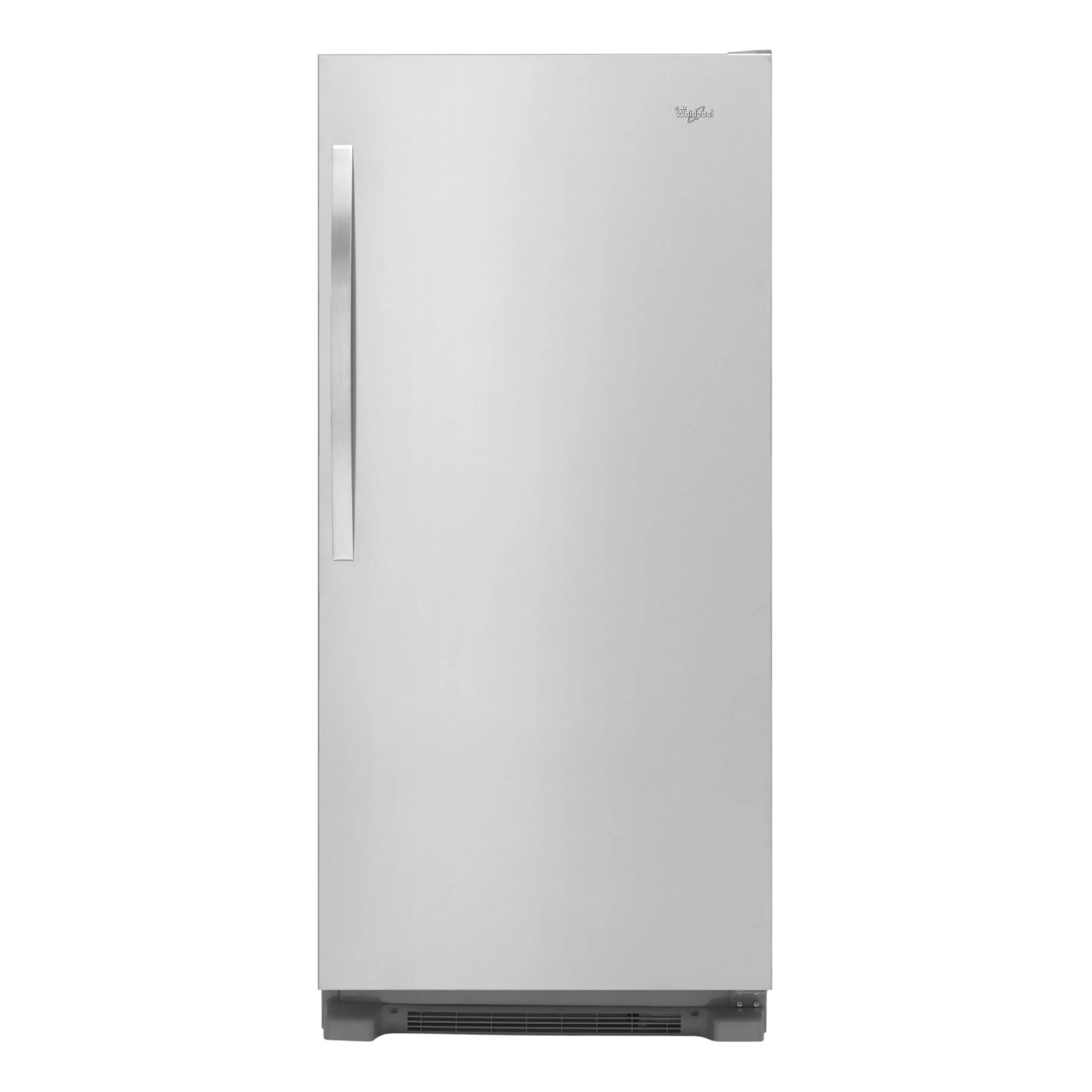 Whirlpool 18 cu. ft. 31-inch Wide SideKicks® All-Refrigerator with LED Lighting – Monochromatic Stainless Steel