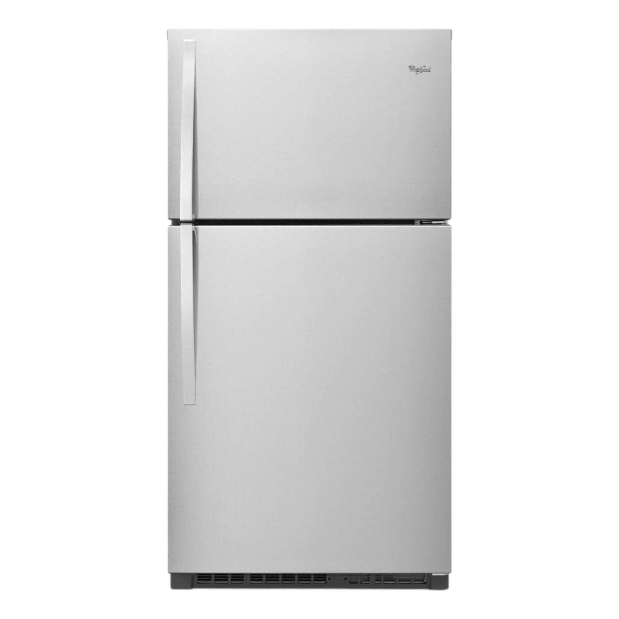 Whirlpool 21 cu. ft. 33-in Top Freezer Refrigerator – Stainless Steel