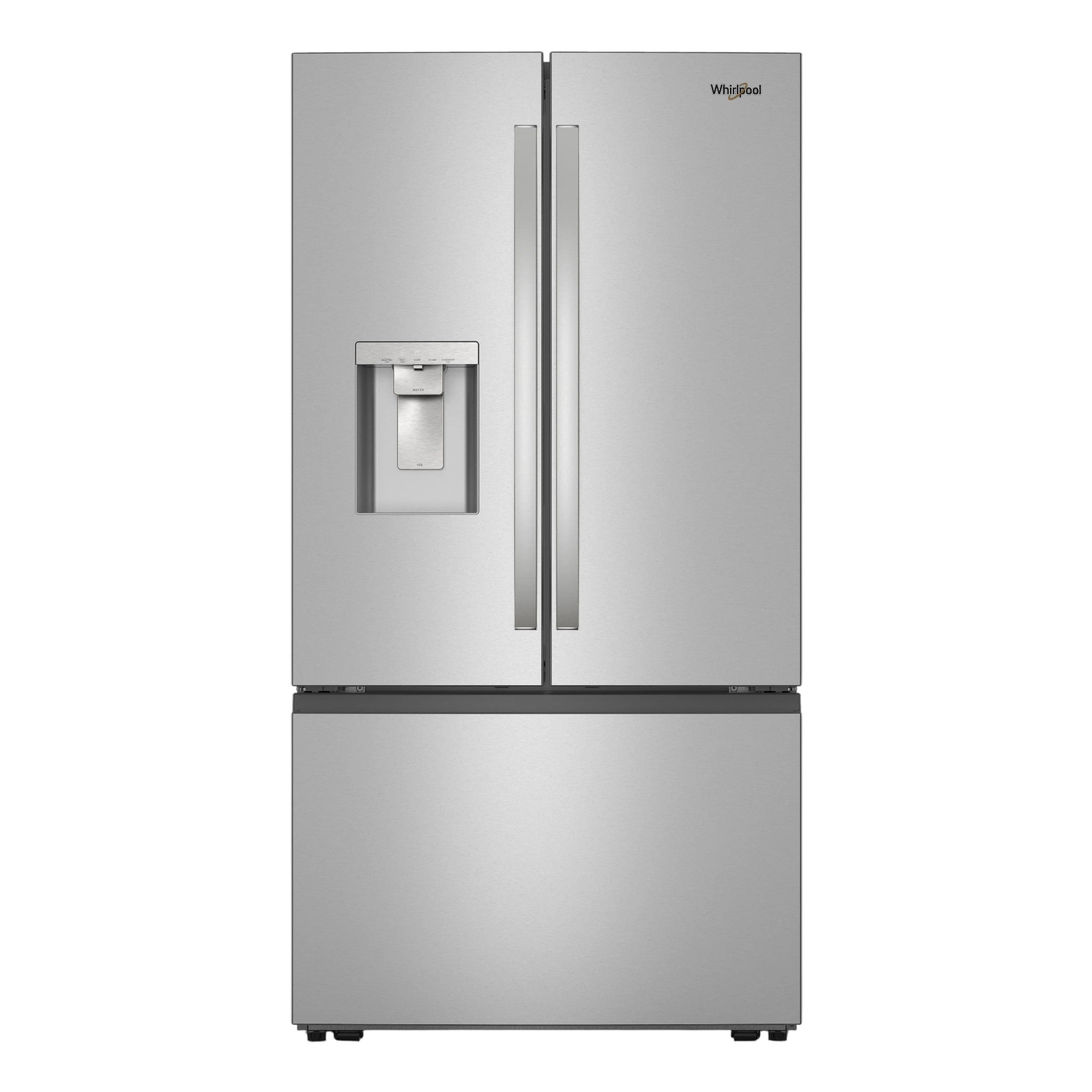 Whirlpool 36-Inch 30 cu. ft. French Door Refrigerator with In-Door Water and Ice Maker – Fingerprint Resistant Stainless Steel