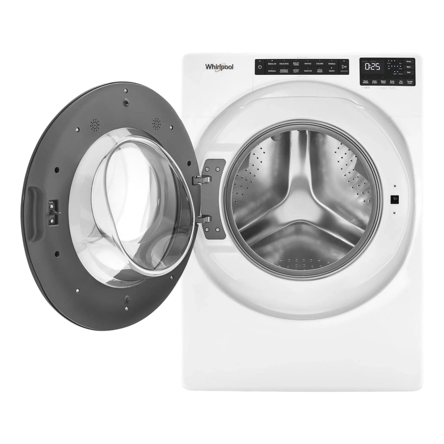Whirlpool 4.3 cu. ft. Closet-Depth Front Load Washer with Intuitive Controls – White