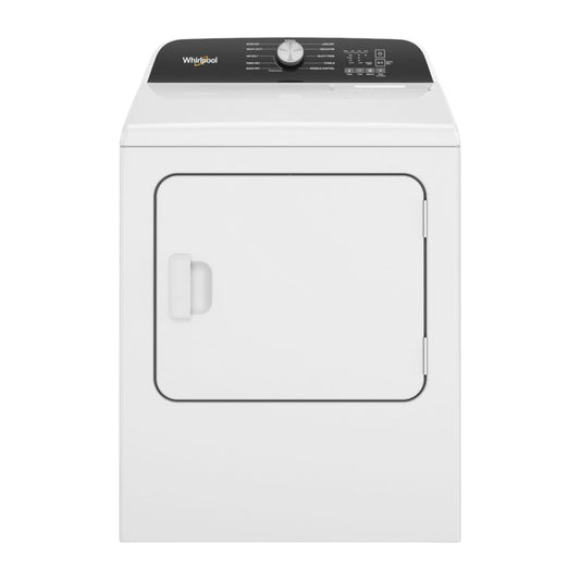 Whirlpool 7.0 cu ft Electric Dryer with Advanced Moisture Sensing & Wrinkle Shield™ Option – White