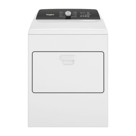 Whirlpool 7.0 cu ft Electric Dryer with Advanced Moisture Sensing & Wrinkle Shield™ Option – White