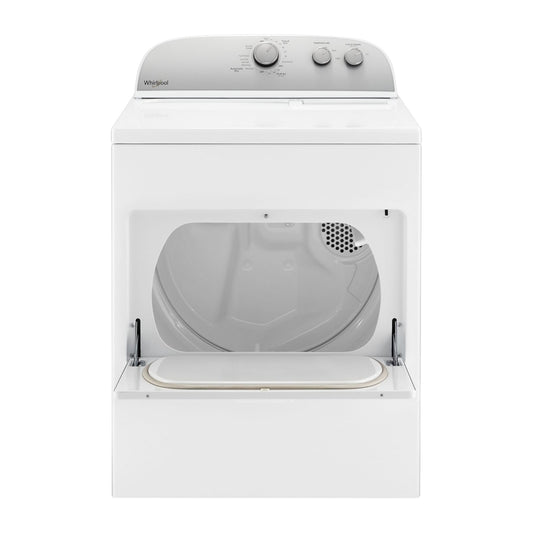 Whirlpool 7.0 cu ft Gas Dryer with AutoDry™ Sensor Drying & Wrinkle Shield™ Option – White