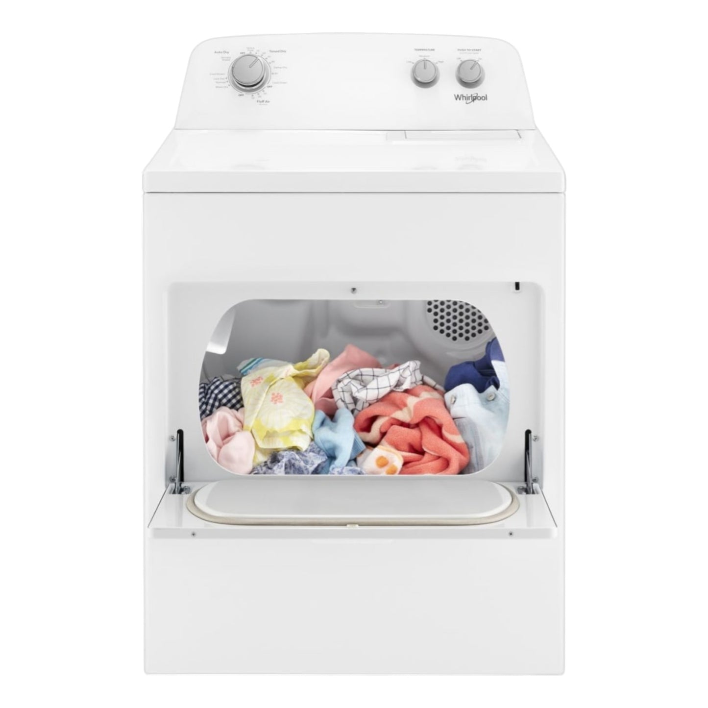 Whirlpool 7.0 cu. ft. Gas Dryer with AutoDry™ Drying System – White