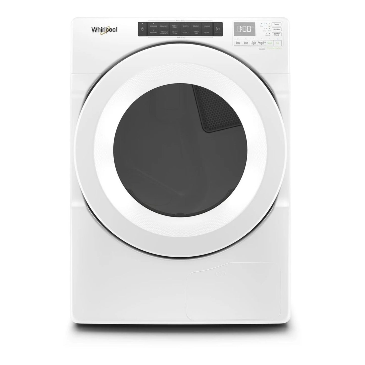 Whirlpool 7.4 cu. ft. Front Load Heat Pump Dryer – White