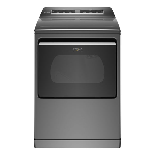 Whirlpool 7.4 cu. ft. Top Load Electric Dryer with Advanced Moisture Sensing – Chrome Shadow